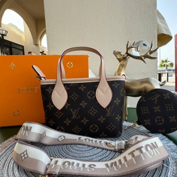 LOUIS VUITTON Monogram Neverfull BB Beige - Image 2